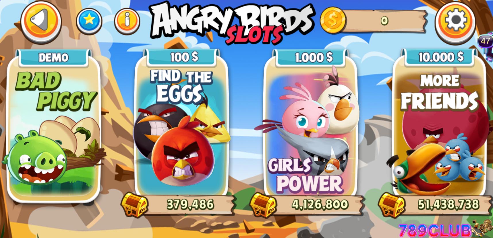 Chơi Angry Birds 789Club